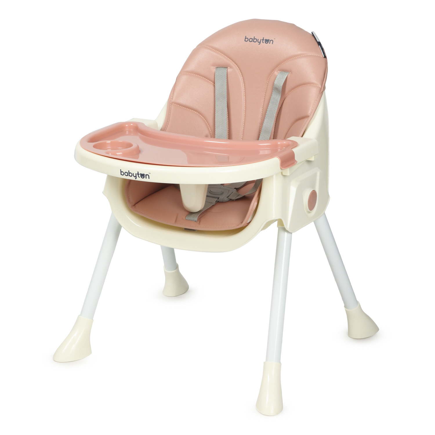 Стульчик для кормления Babyton Bueno Coral трансформер - фото 3