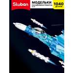 Конструктор SLUBAN Модельки 1040 дет.
