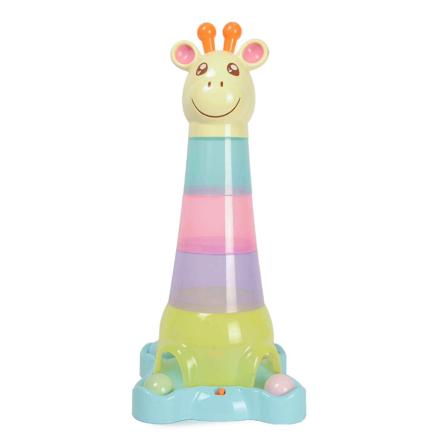 Игрушка BabyGo пирамидка Жираф - фото 1