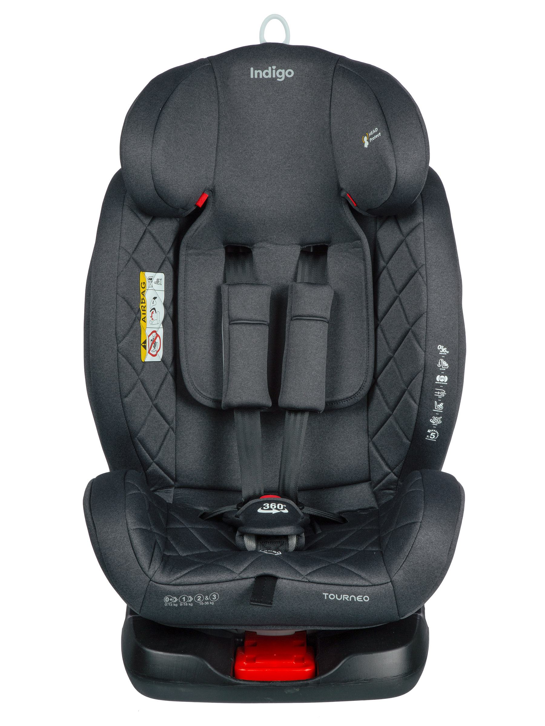 Автокресло Indigo Tourneo Isofix 0+/1/2/3 (0-36 кг) - фото 26