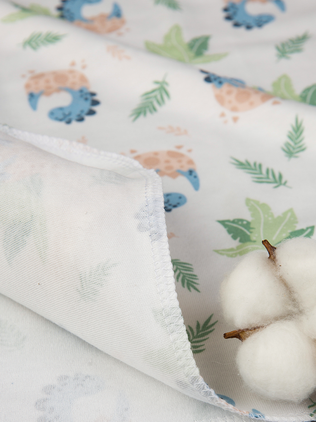 Пелёнка inlovery трикотаж 85х100 см 2 шт. - фото 24