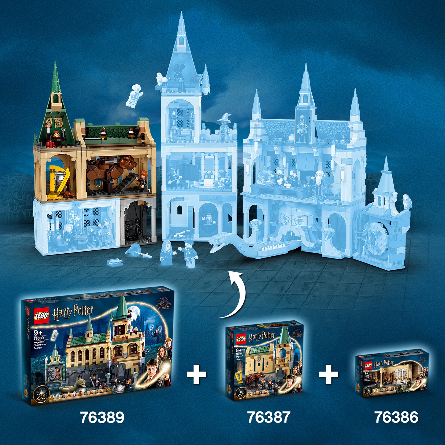 Конструктор LEGO Harry Potter Хогвартс: пушистая встреча - фото 9