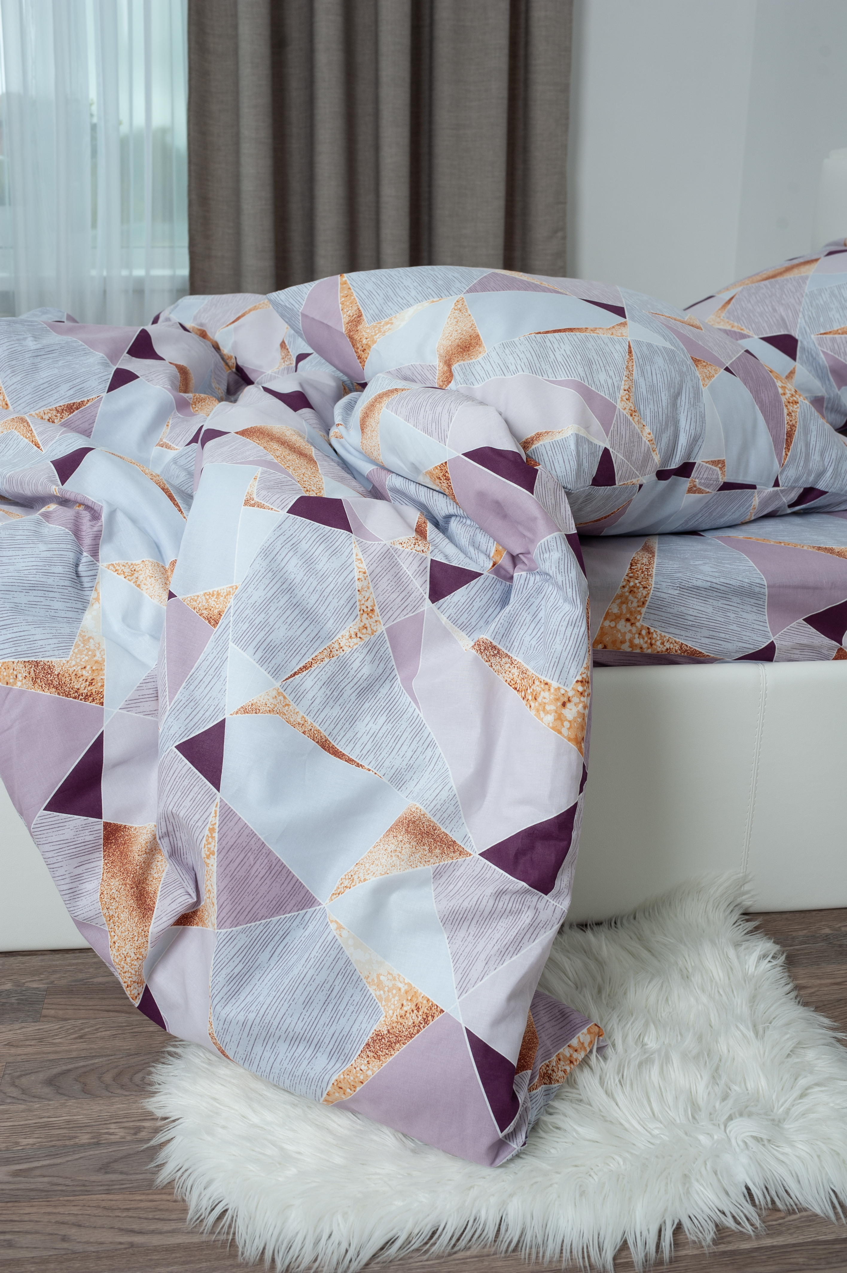 Комплект постельного белья MILANIKA Аксиома двуспальный 4 предм. - фото 8