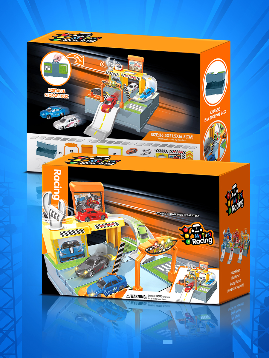 Парковка FANJIA TOYS Станция полиции HJFJ634 - фото 5