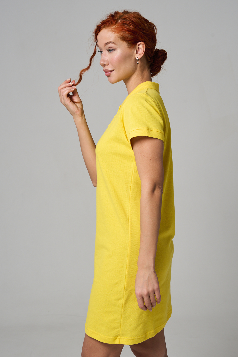 Платье Натали Суслова 14413/1 желтый - фото 14