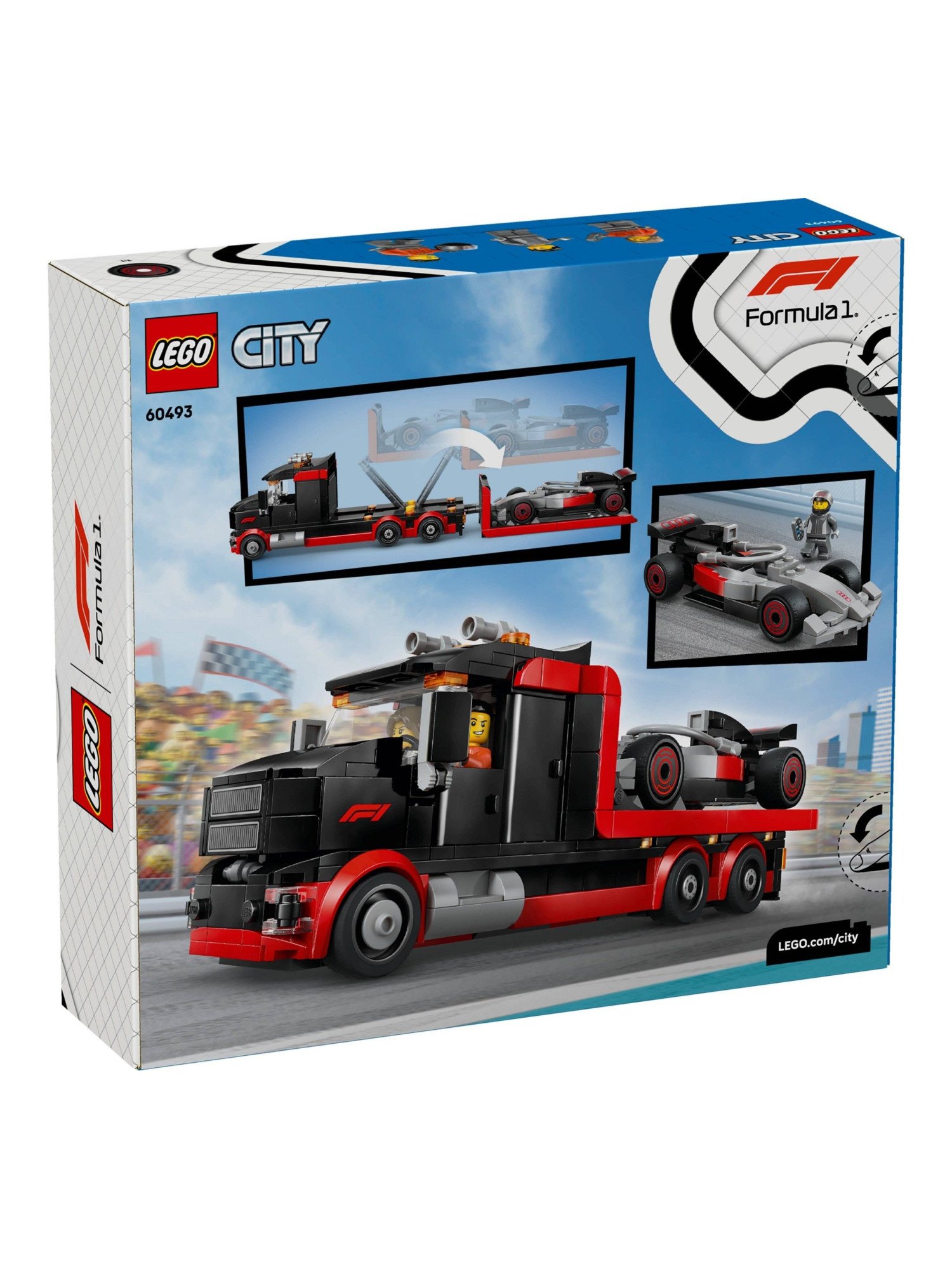 Конструктор LEGO City Грузовик-трейлер 508 дет. - фото 2