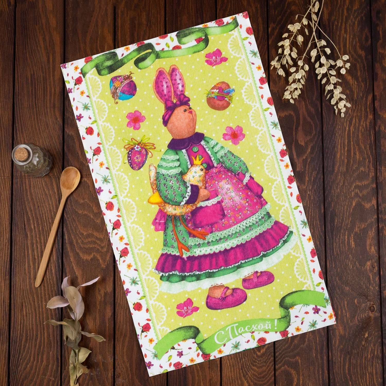 Полотенце Доляна 35 x 60 см в ассортименте - фото 18