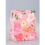 Пакет подарочный Арт и Дизайн Цветочное счастье 18 х 223 х 10 см