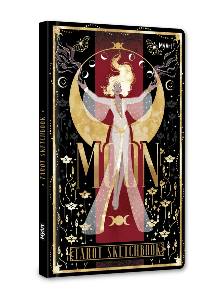 Скетчбук Проф-Пресс блокнот Таро Луна А5 40 лист. 1 шт. - фото 6