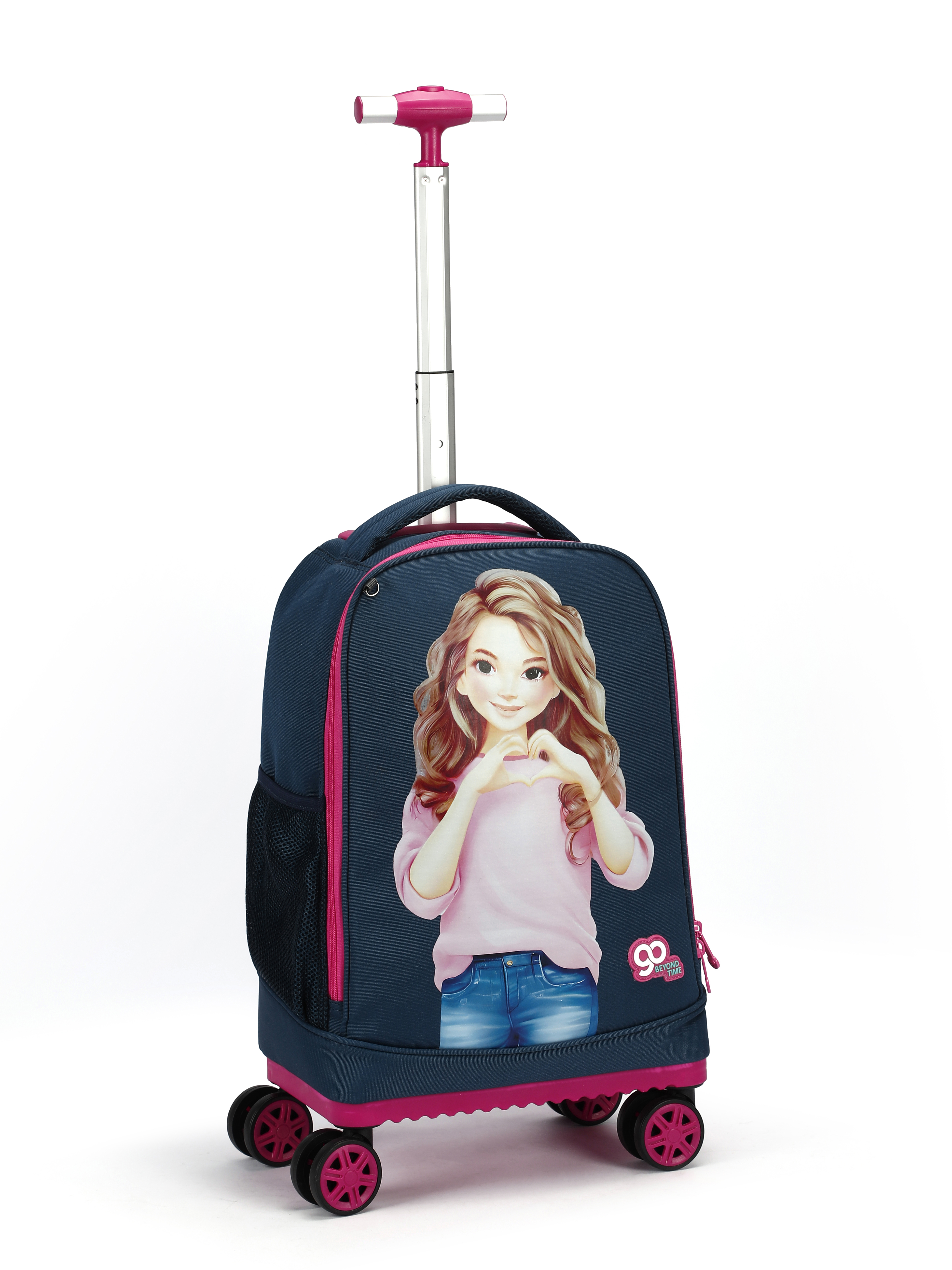 Чемодан Beyond time Девочка с сердечком - фото 8