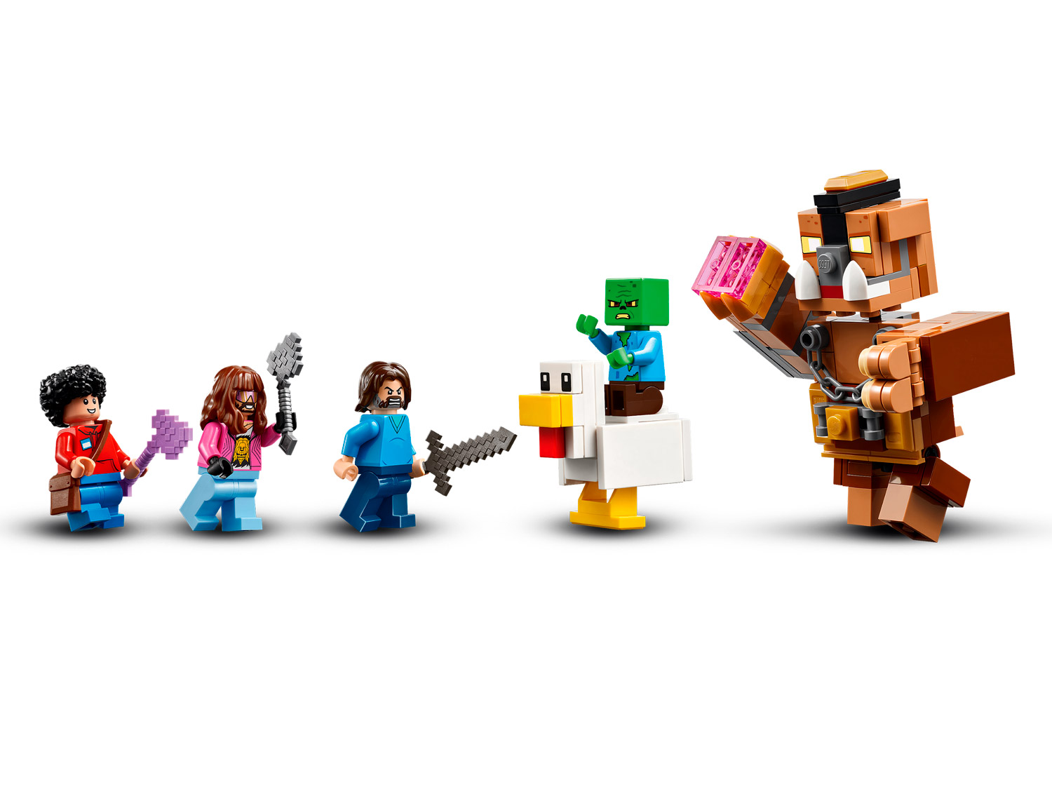 Конструктор LEGO Minecraft Movie Бойцовский ринг 491 дет. - фото 2