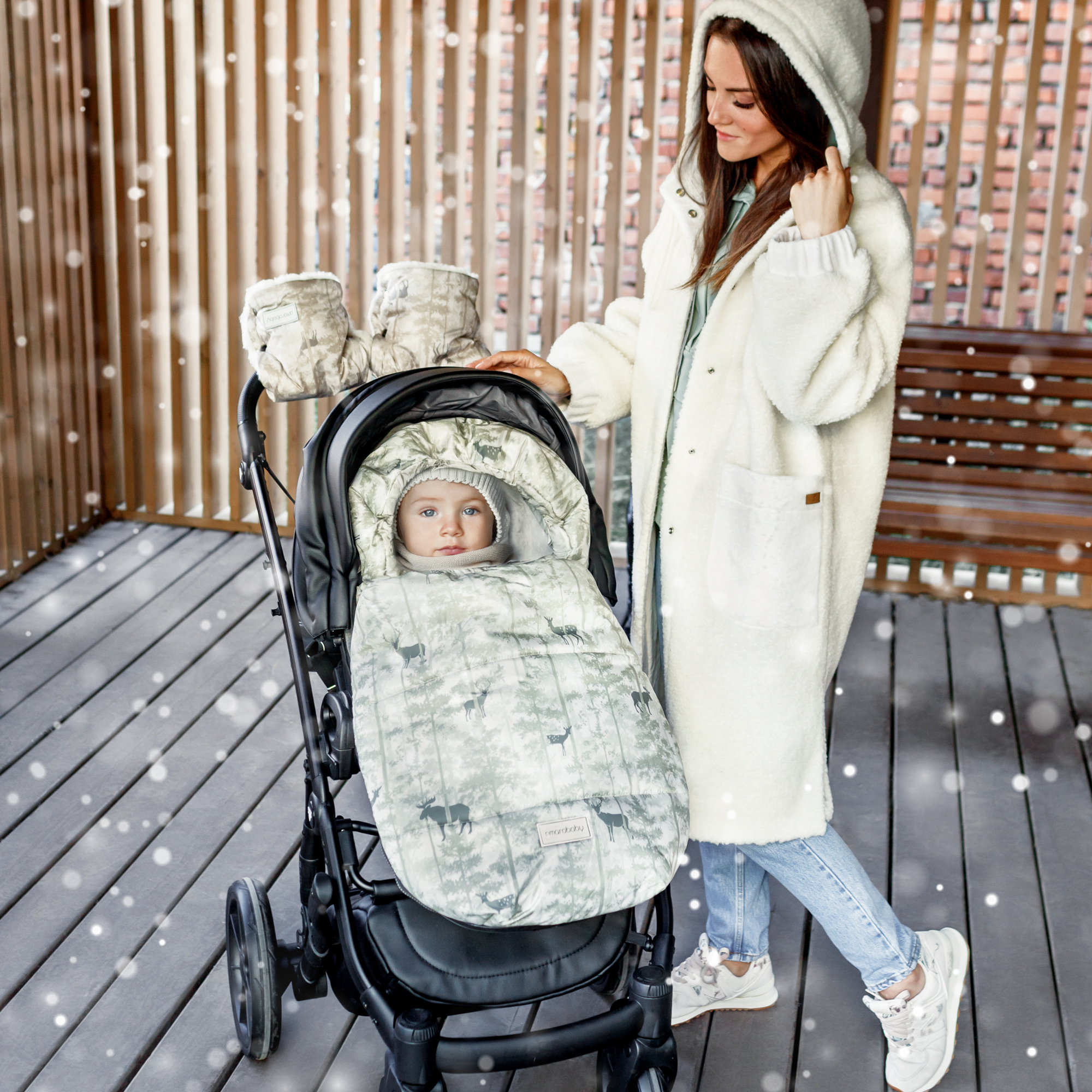 Конверт в коляску Amarobaby Snowy Baby - фото 4