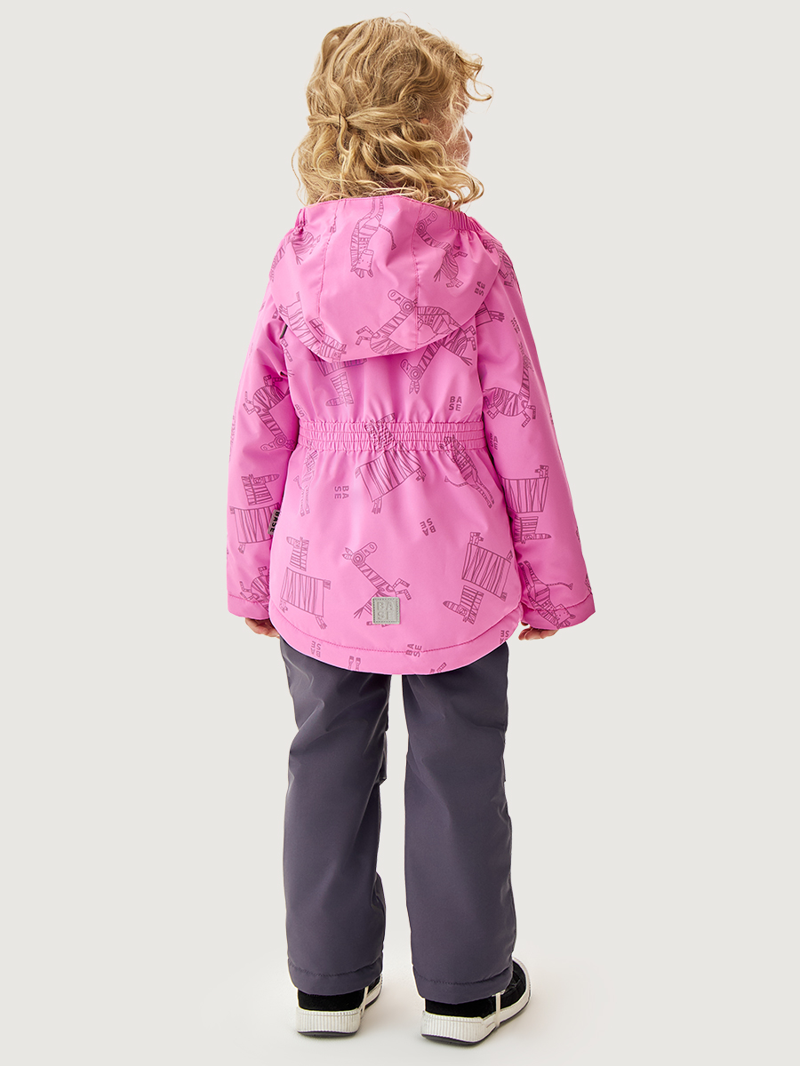 Комплект BASE by NIKASTYLE б7м10226 розовый/графит - фото 2