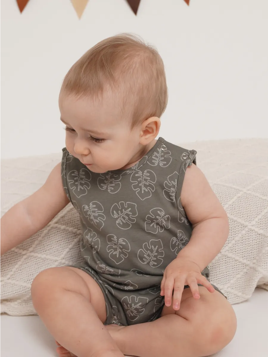 Песочник 3 шт Супер Пупс нбр/3прпе/SK22хакилисточкиветочки - фото 9