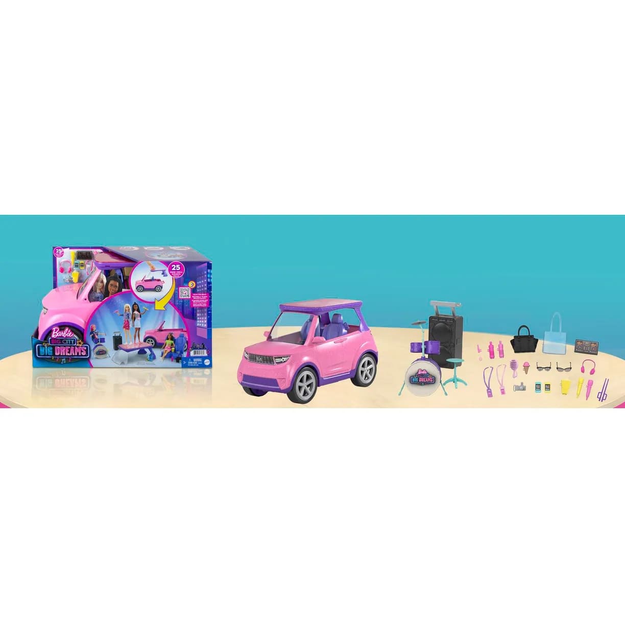 Игровой набор Hot Wheels Большой город Barbie GYJ25 - фото 7