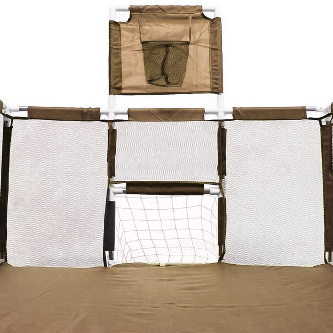 Манеж ширма CINLANKIDS MGI-180-BROWN - фото 7