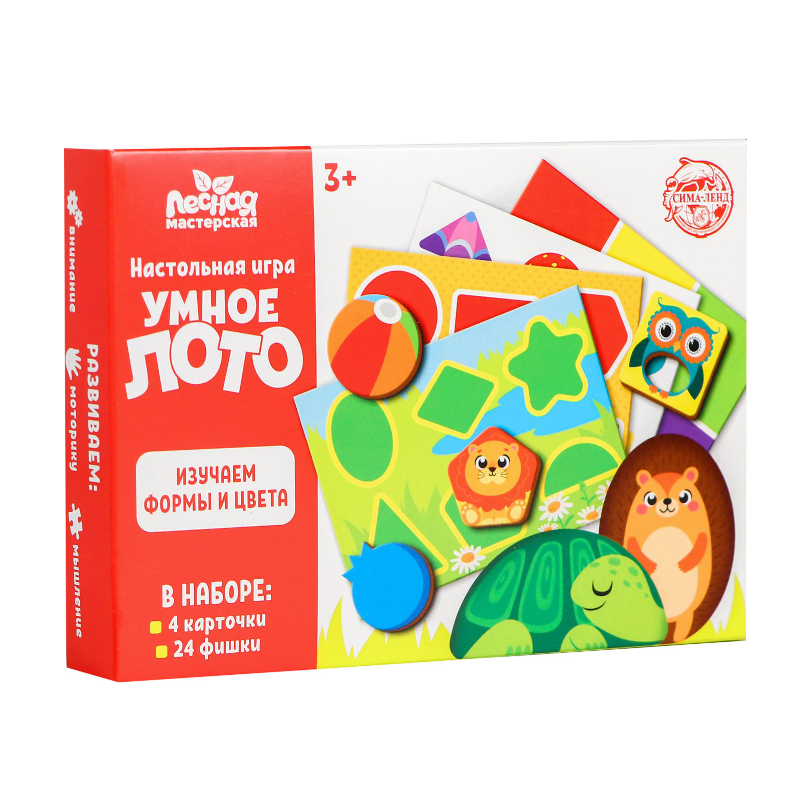 Настольная игра Лесная мастерская Лото - фото 1