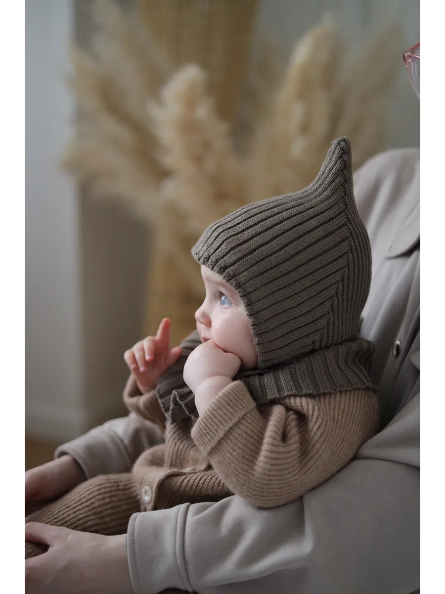 Шапка-шлем Starkoff Kids Д100214 - фото 11