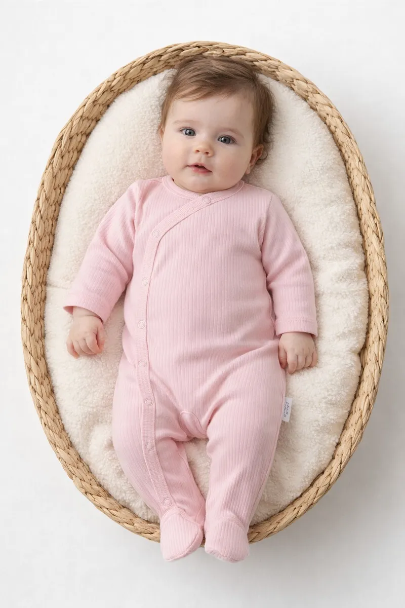 Изображение товара Комбинезон для новорожденных Эскимо 62 теплый хлопок уютный стильный