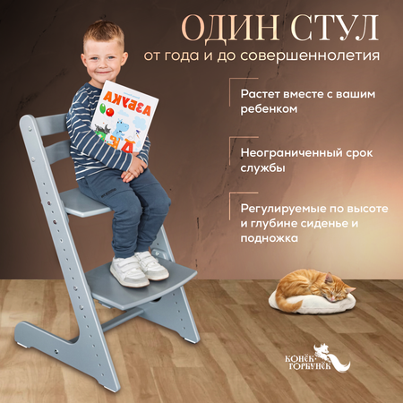 Стульчик для кормления Конёк Горбунёк Комфорт Pro трансформер