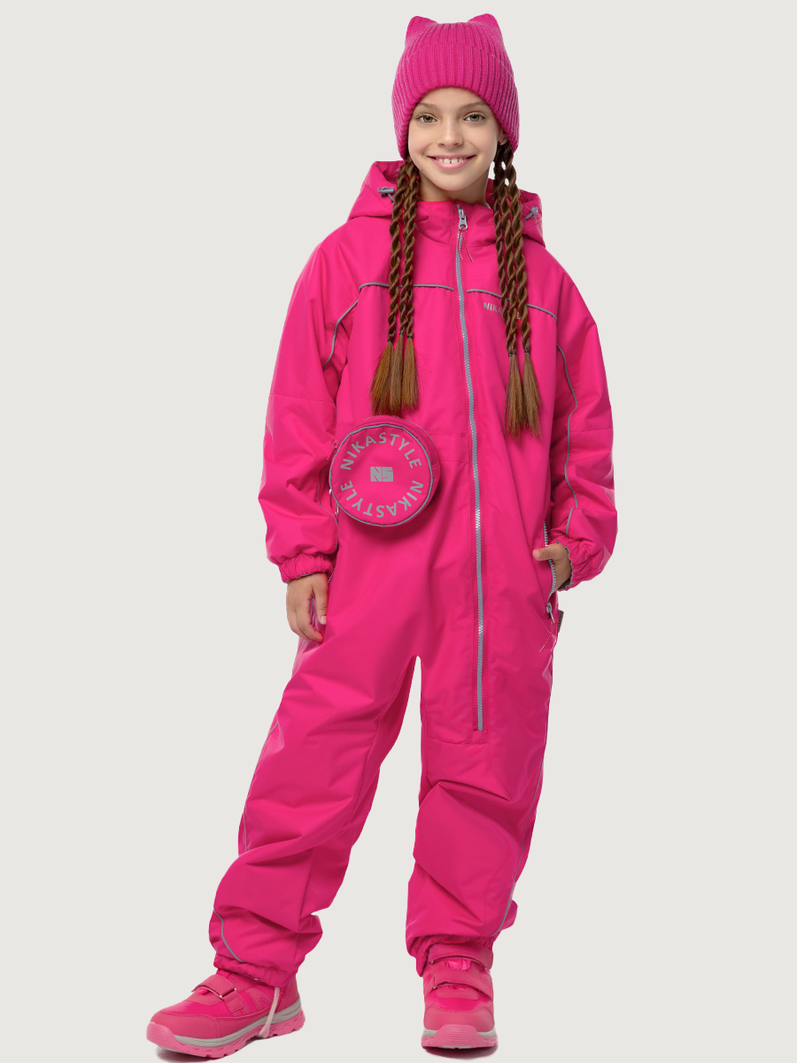 Комбинезон NIKASTYLE 8м2625 фуксия - фото 1