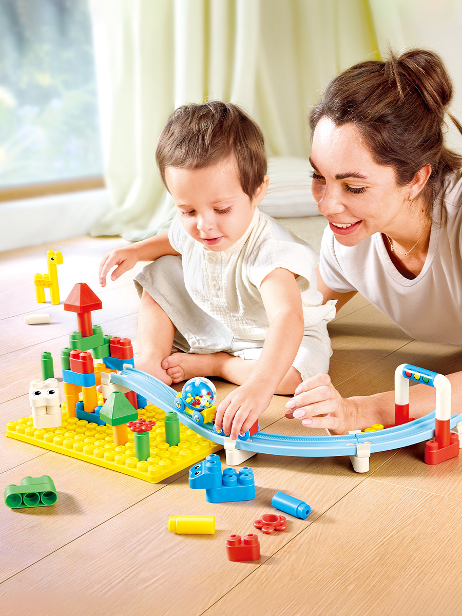 Набор железнодорожный Hape 17 см 761861_HP - фото 1