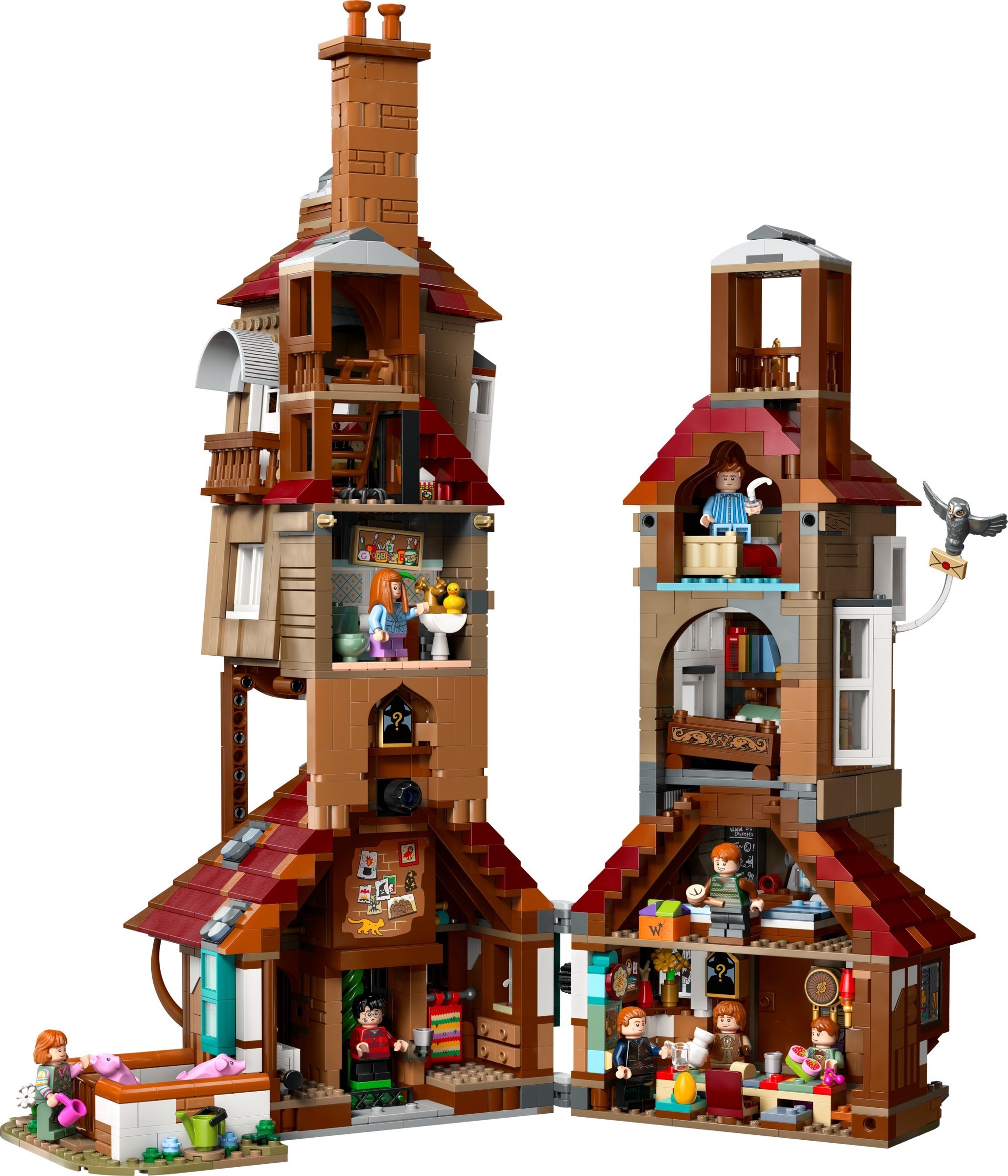 Изображение товара Конструктор LEGO Harry Potter Хижина Уизли 76437 2750 деталей коллекционный набор