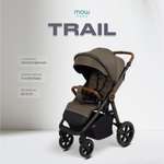 Коляска прогулочная MOWbaby Trail коричневый