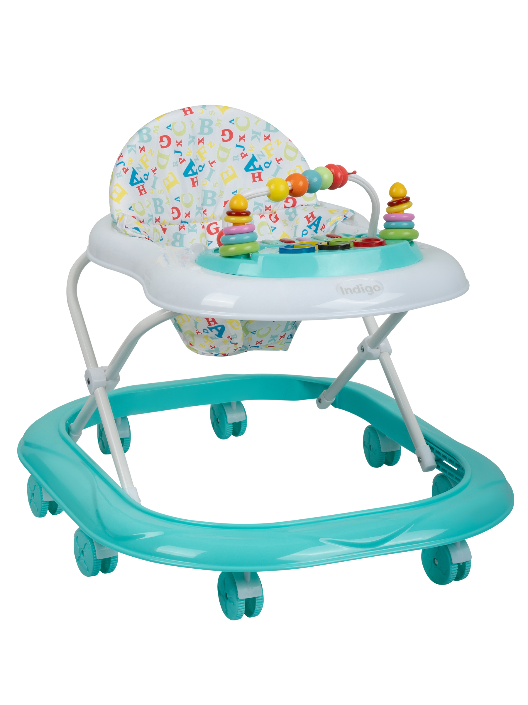 Ходунки Indigo Abc бирюзовый - фото 7