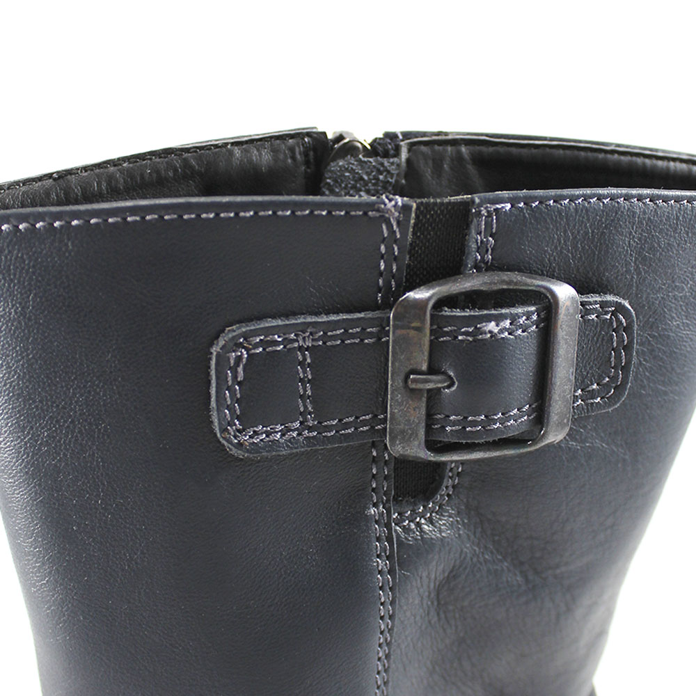 Сапоги BEST.A 275/03-СВ BEST.A Сапоги для девочки,синий кожа - фото 4