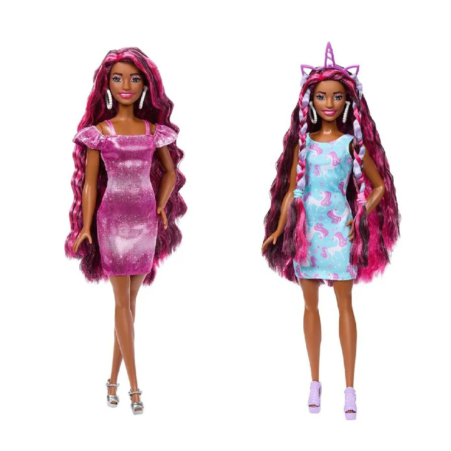Кукла модельная Barbie Hair Play Единорог HKT99 - фото 2