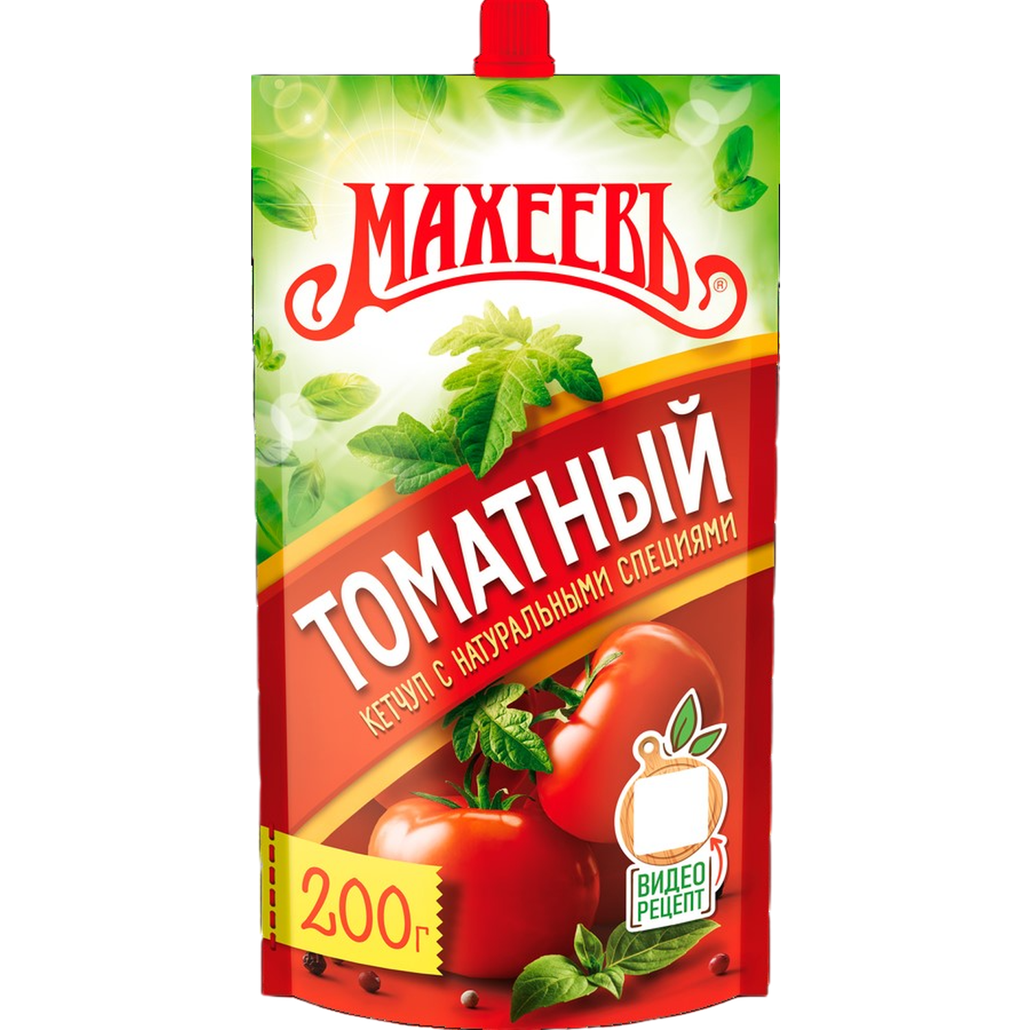 Кетчуп Махеевъ Томатный дой-пак 200г - фото 1