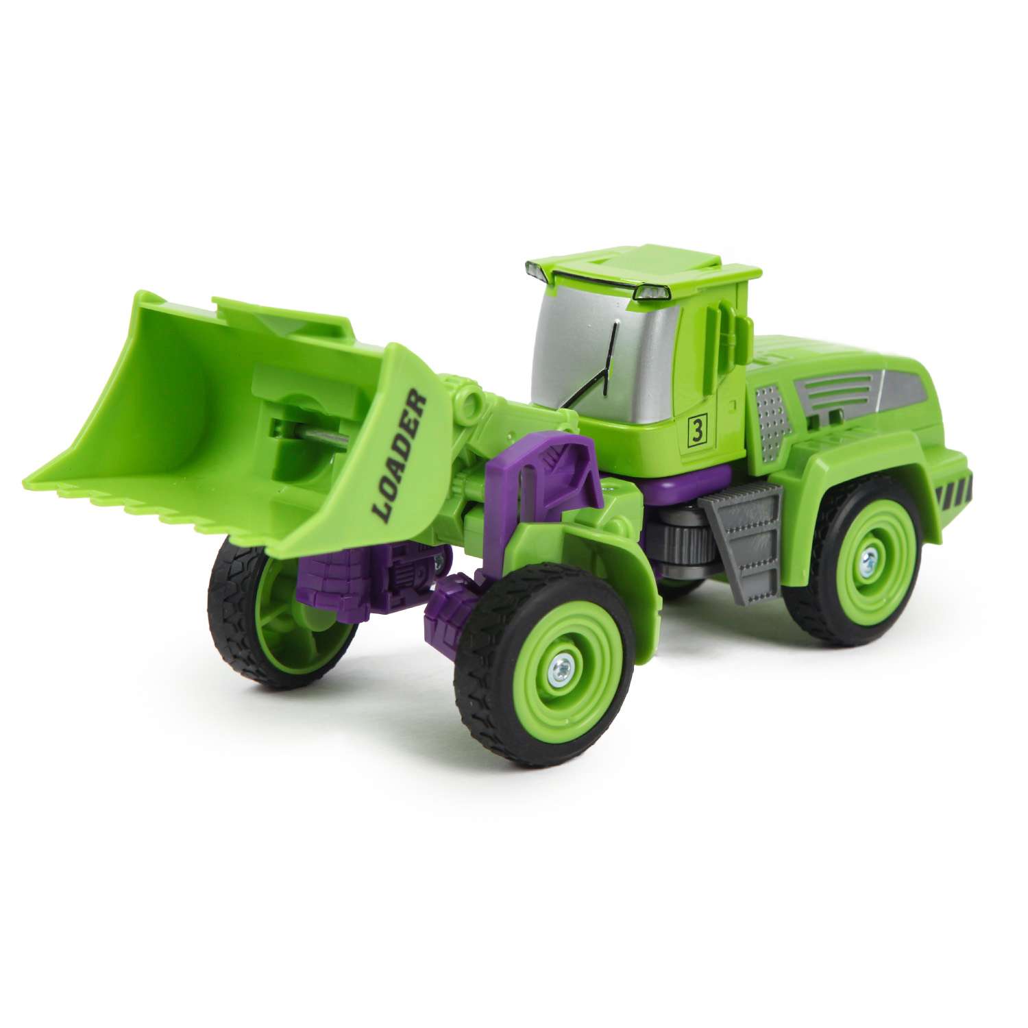 Фигурка Mobicaro Бульдозер Green Metal - фото 2