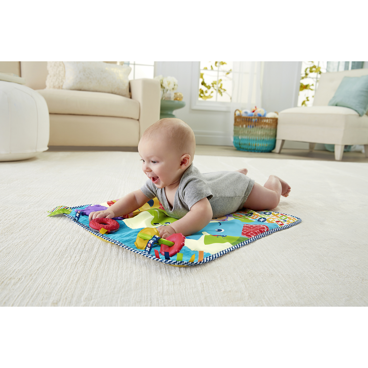 Коврик Fisher Price Пойдем на прогулку - фото 6