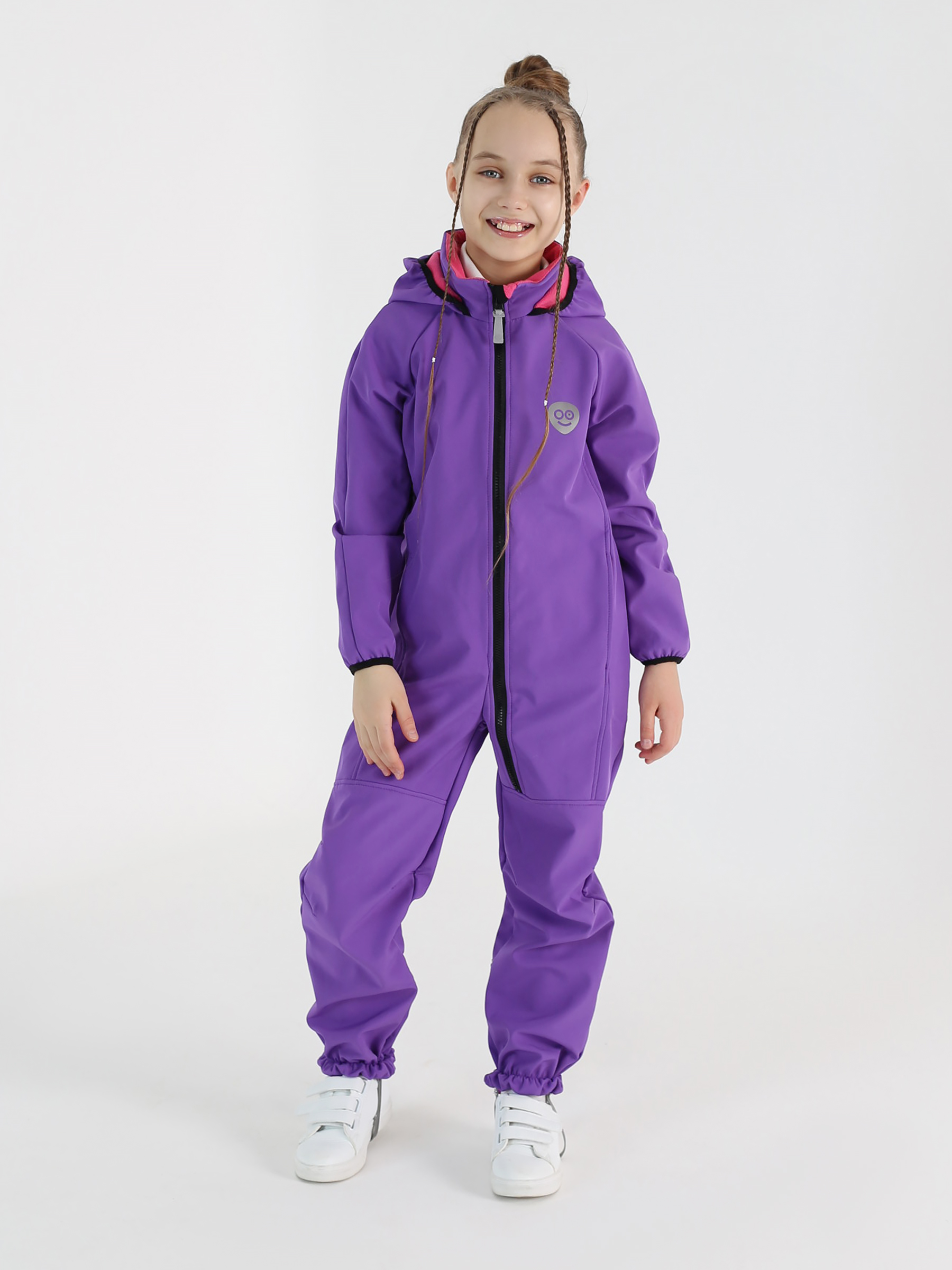 Комбинезон Shoom Комбинезон 22-003 Фиолетовый/фуксия - фото 1