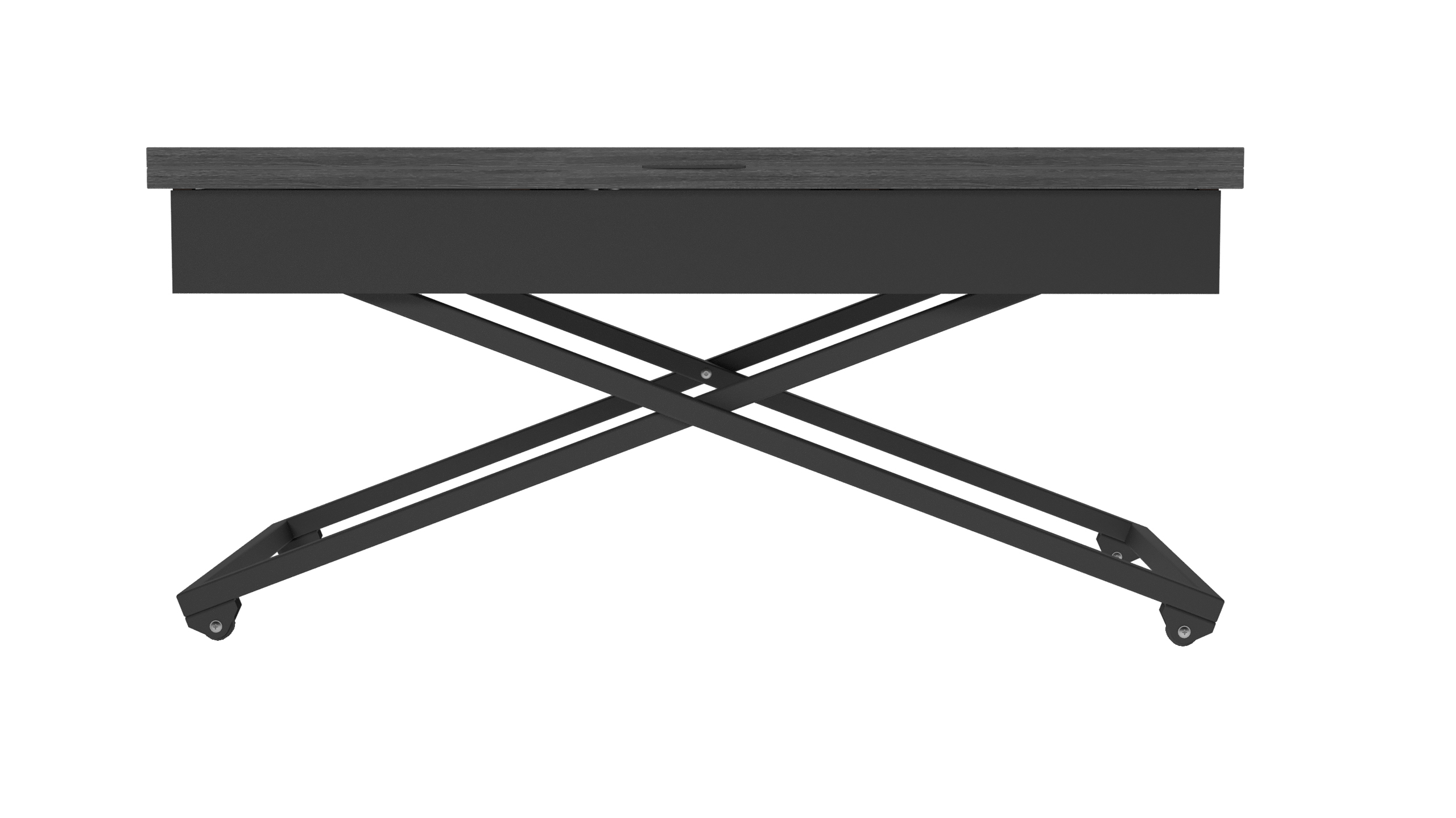 Стол-трансформер КАЛИФОРНИЯ МЕБЕЛЬ Андрэ Loft ЛДСП Интра Черный - фото 14