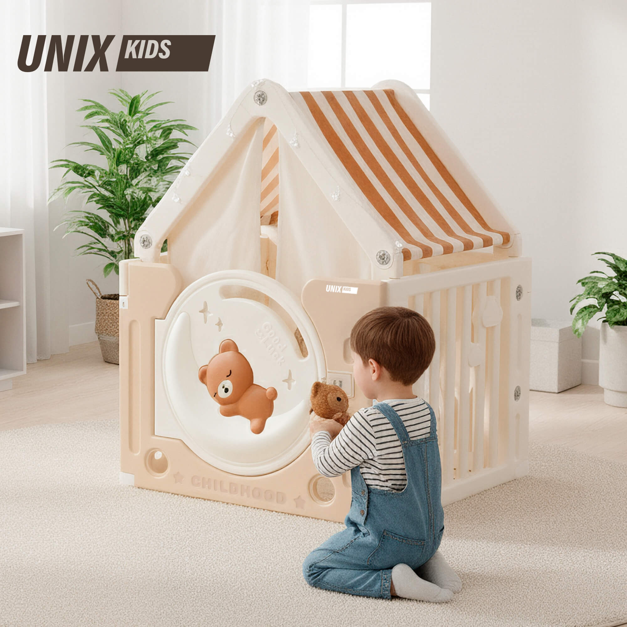 Изображение товара Домик UNIX Kids Мишка на луне