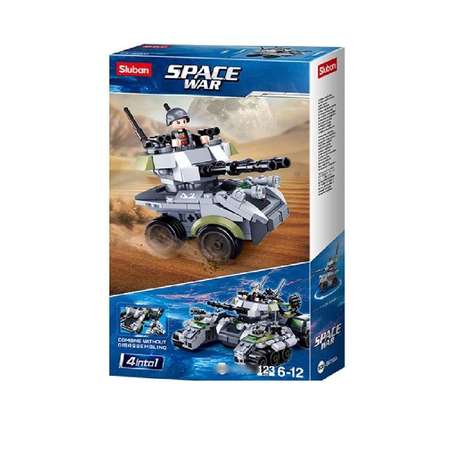 Конструктор SLUBAN Space War сборная игровая модель