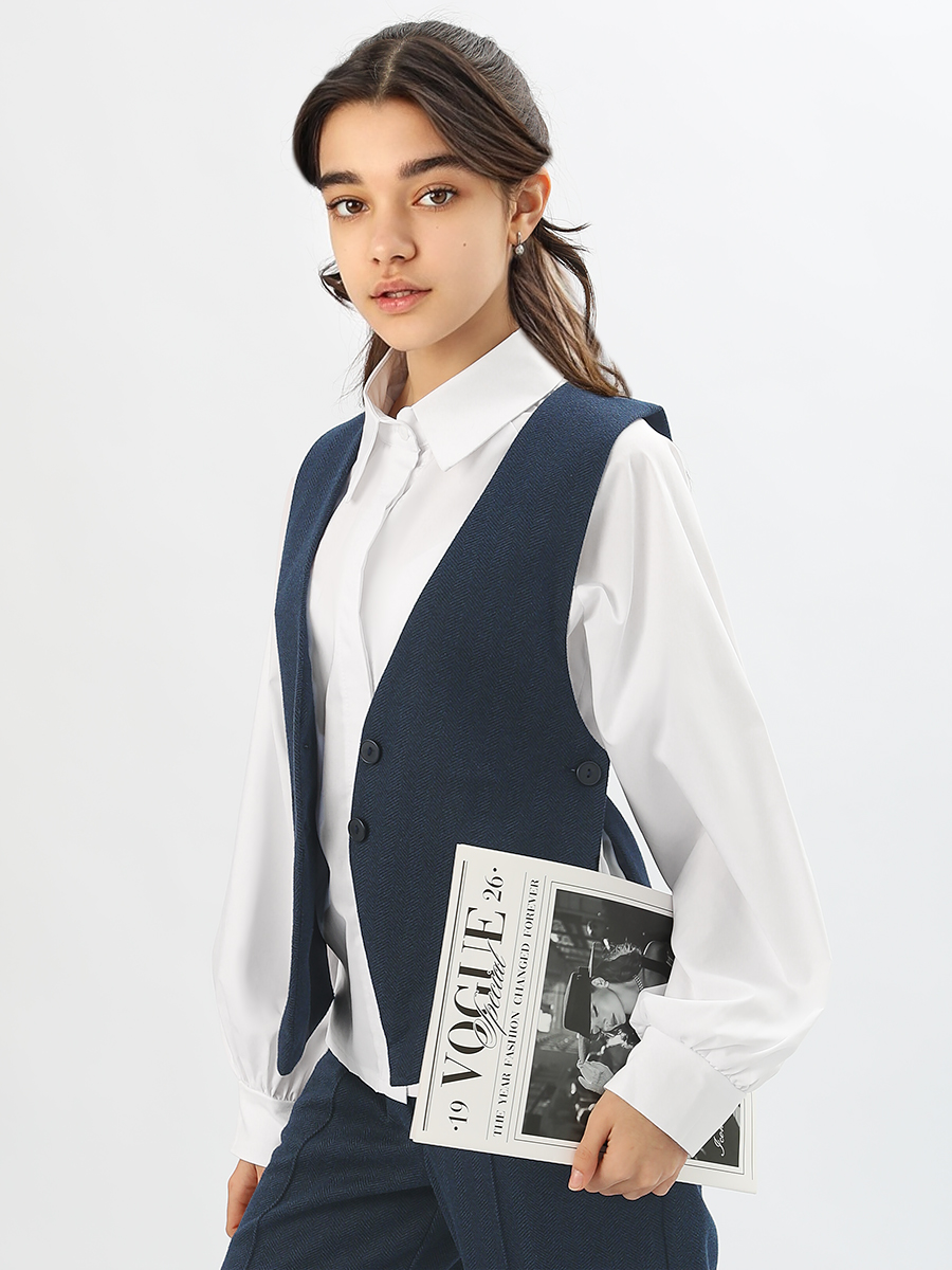 Жилет Соль и Перец SP2513/синий - фото 9