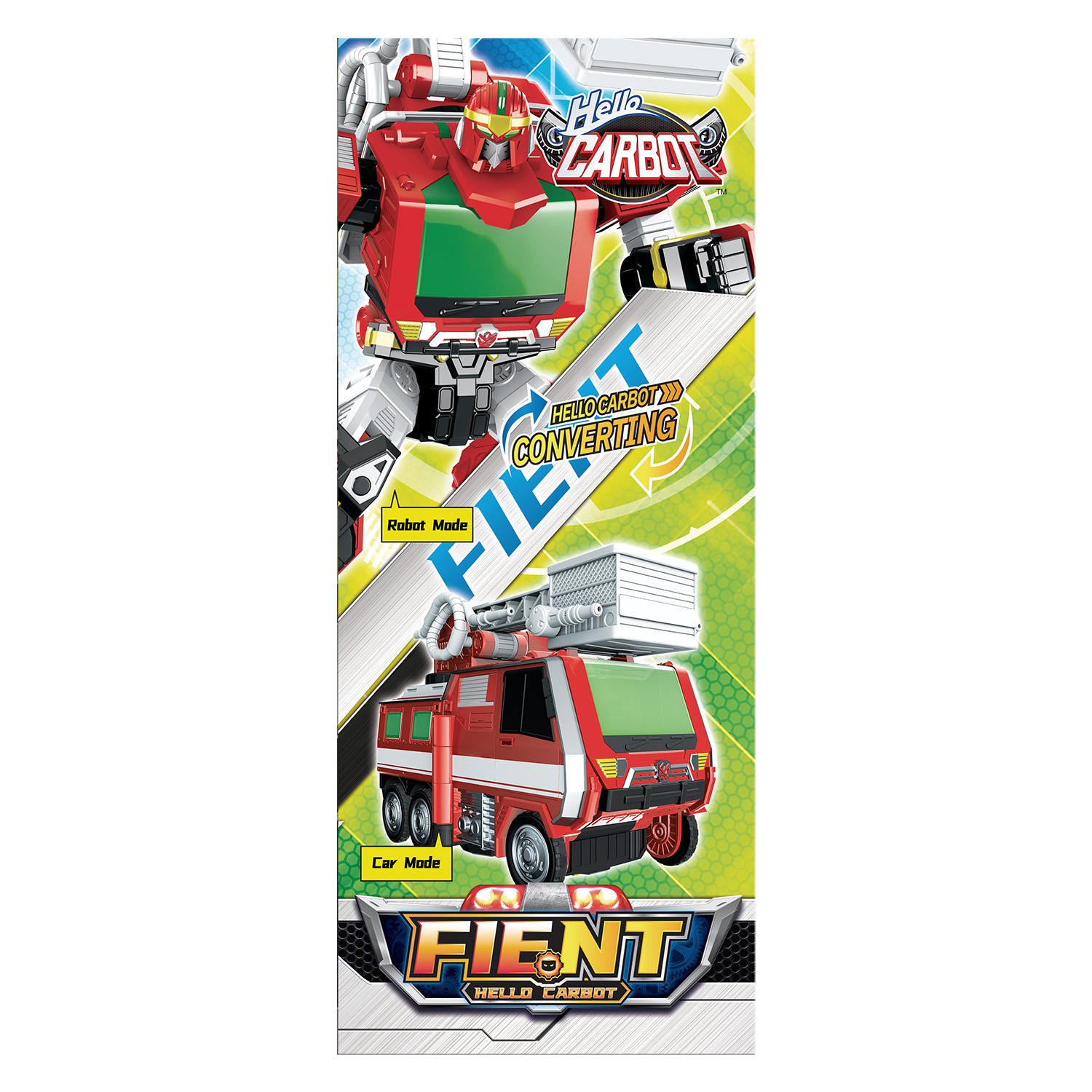 Игровой набор Hello Carbot Трансформер Fient 24 см S7 - фото 11