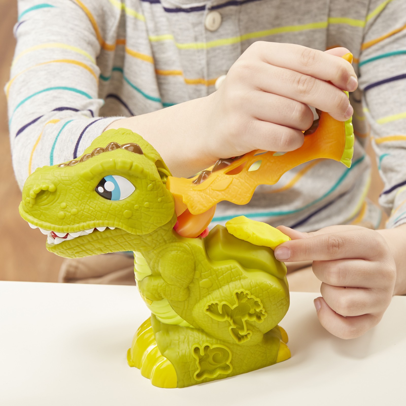 Пластилин Play-Doh Могучий динозавр - фото 13