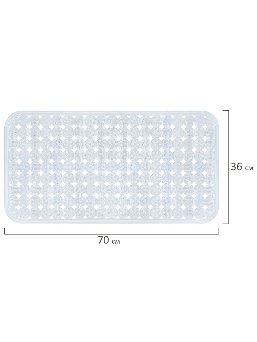 Коврик для ванной PRIMILA Бусины 36 x 70 см - фото 13