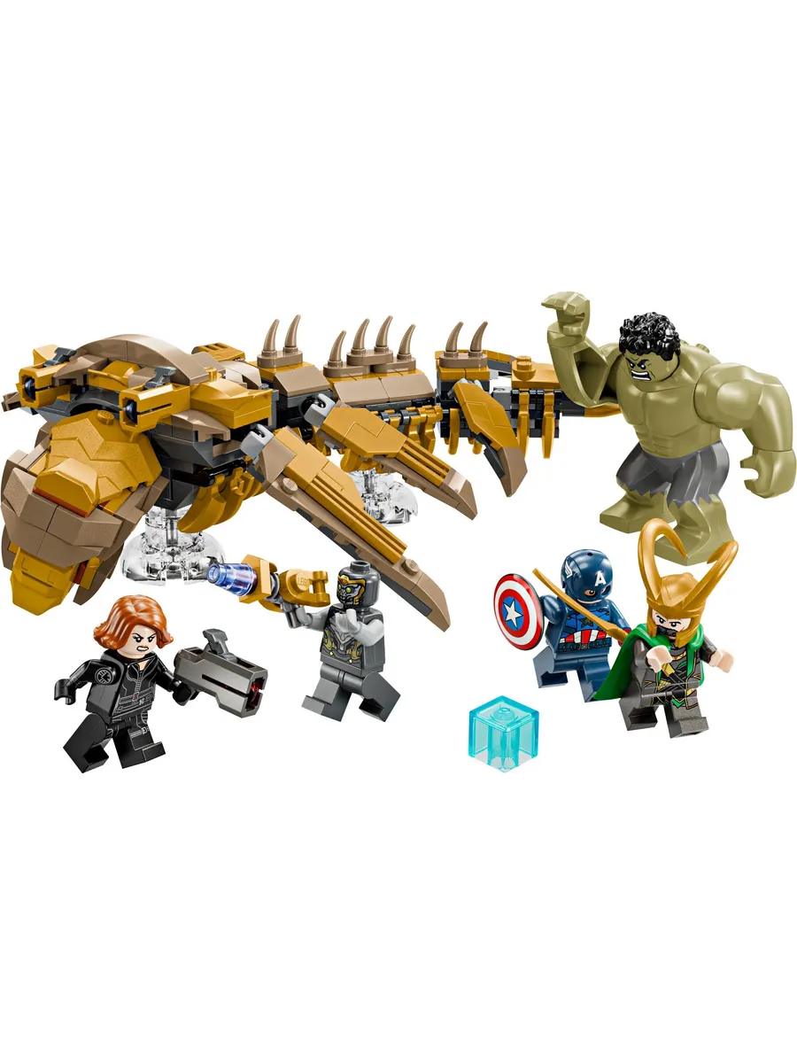 Конструктор LEGO Marvel Super Heroes Мстители против Левиафана 347 дет. - фото 2