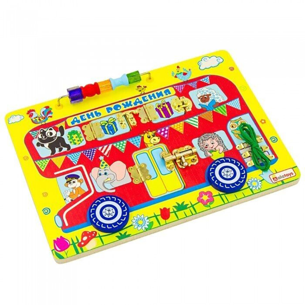 Игрушка Alatoys бизиборд - фото 1