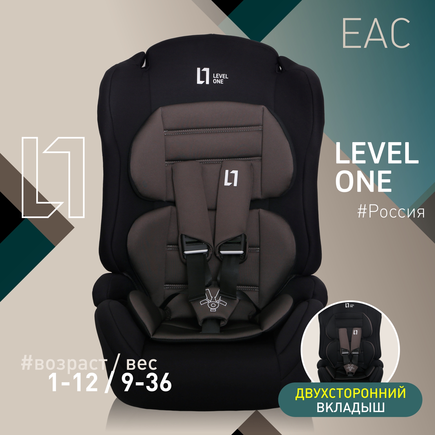 Автокресло Еду-Еду Lux 1/2/3 (9-36 кг) - фото 2