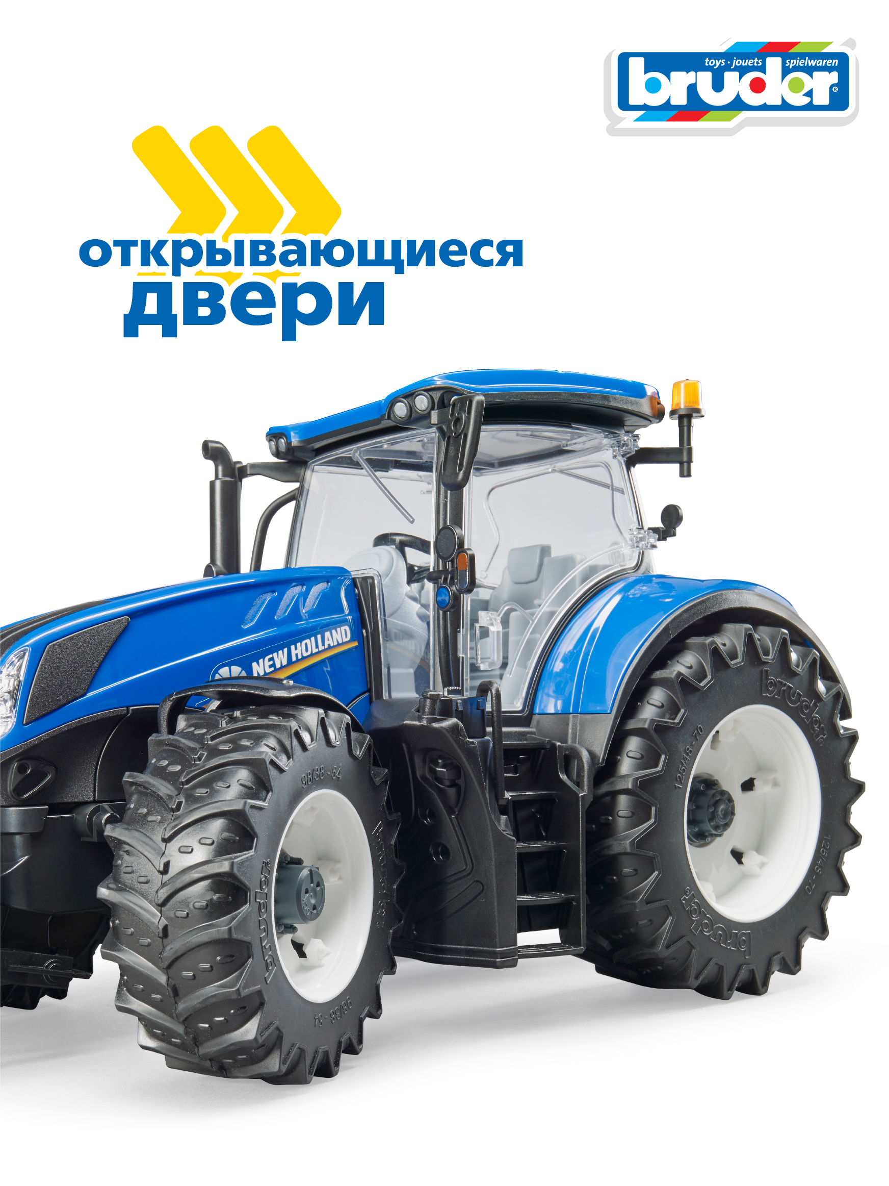 Трактор Bruder 1:16 03-120 - фото 4