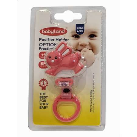 Клипса для пустышки Baby Land