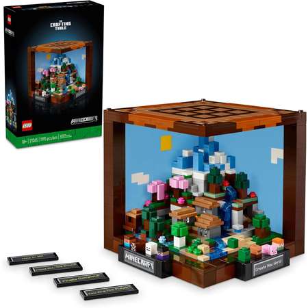 Конструктор LEGO Minecraft Стол для рукоделия блочный