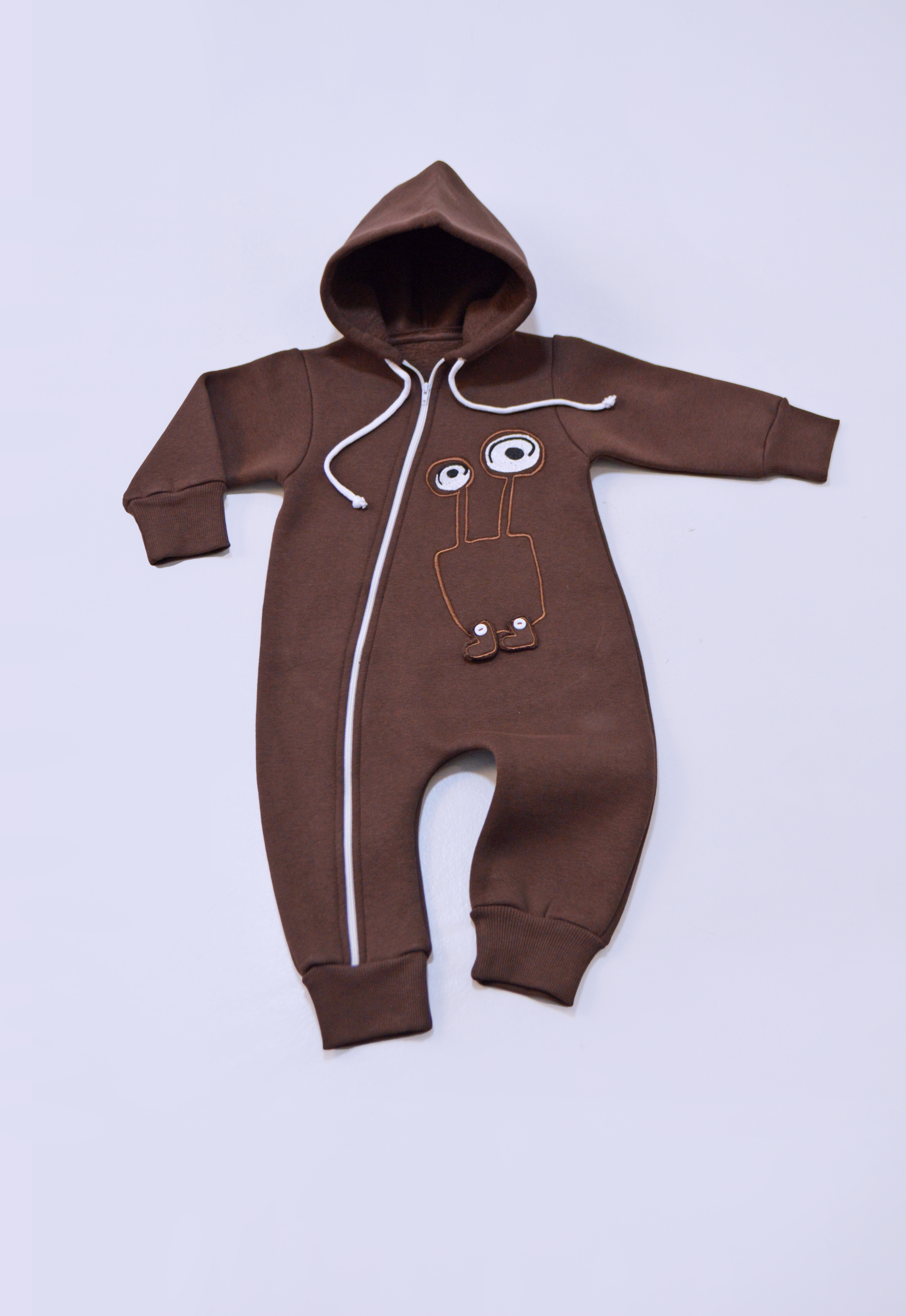 Комбинезон утепленный AS TEKS ANN-012/шоколадный - фото 3