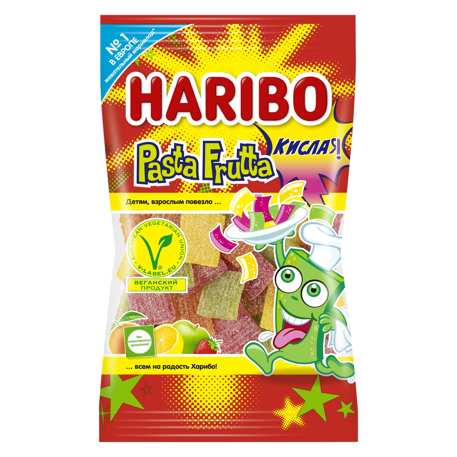 Мармелад жевательный HARIBO Паста Фрутта Кислая 100г - фото 1